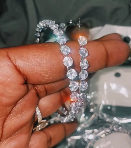 “Diamond Gyal” earrings