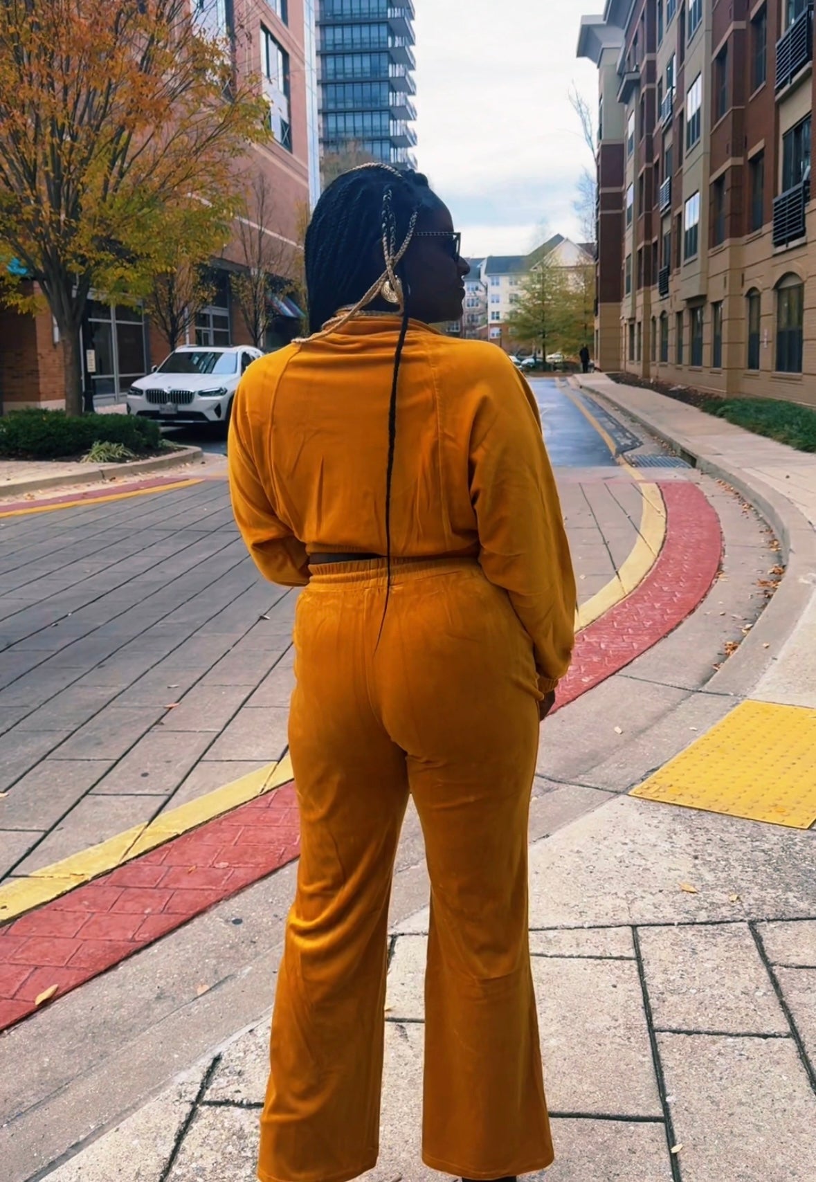 "Daisy" Velour sweatsuit